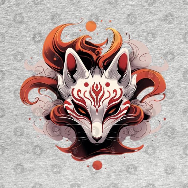 Kitsune Mask by DarkSideRunners